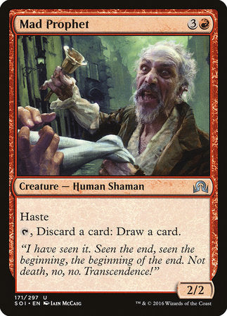 Mad Prophet [Shadows over Innistrad] | Dumpster Cat Games