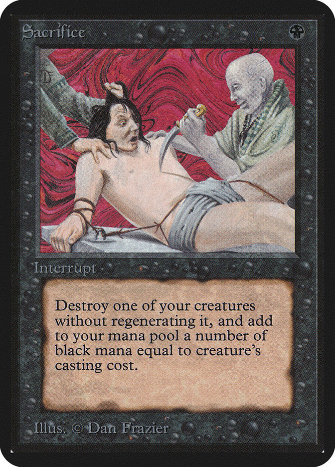 Sacrifice [Limited Edition Alpha] | Dumpster Cat Games