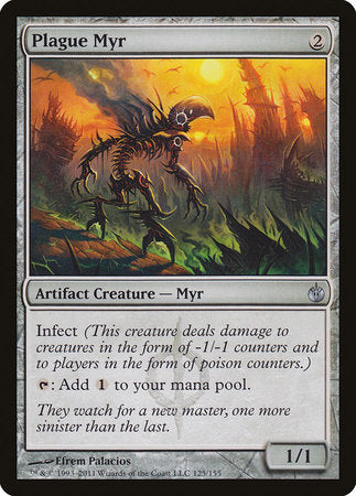 Plague Myr [Mirrodin Besieged] | Dumpster Cat Games