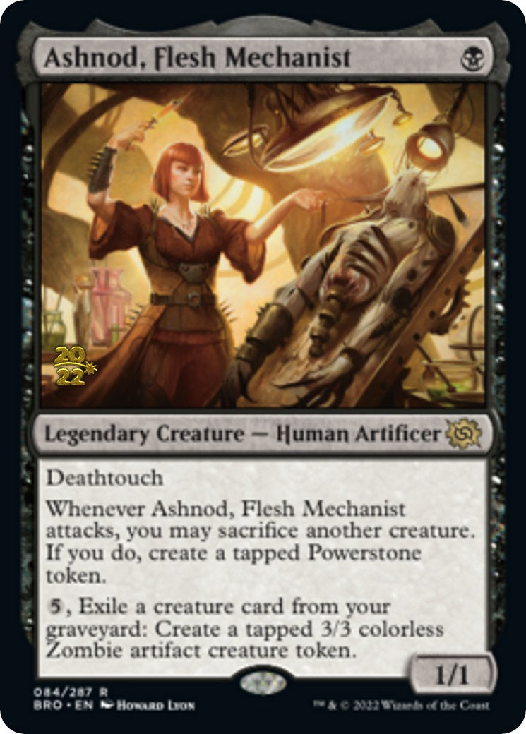 Ashnod, Flesh Mechanist [The Brothers' War: Prerelease Promos] | Dumpster Cat Games