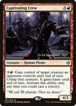 Captivating Crew [Ixalan Promos] | Dumpster Cat Games