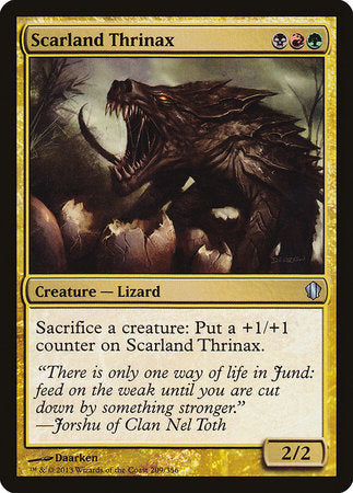 Scarland Thrinax [Commander 2013] | Dumpster Cat Games