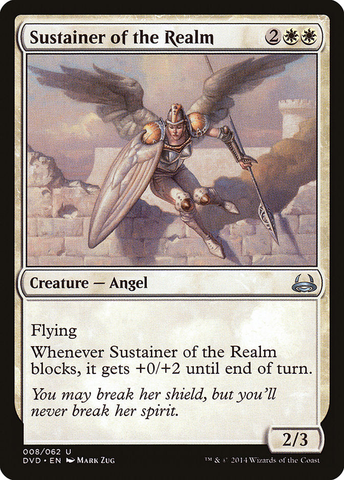Sustainer of the Realm (Divine vs. Demonic) [Duel Decks Anthology] | Dumpster Cat Games
