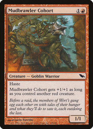 Mudbrawler Cohort [Shadowmoor] | Dumpster Cat Games