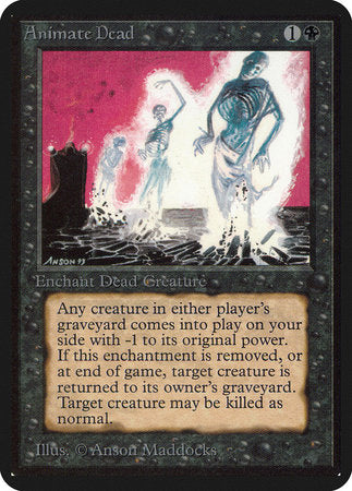 Animate Dead [Limited Edition Alpha] | Dumpster Cat Games