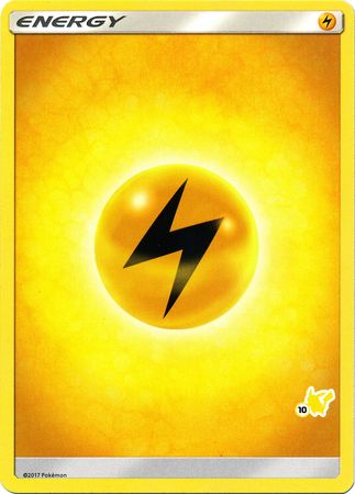 Lightning Energy (Pikachu Stamp #10) [Battle Academy 2020] | Dumpster Cat Games