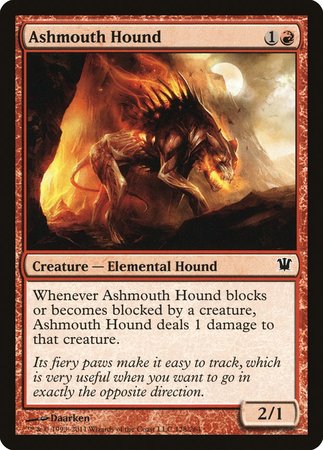 Ashmouth Hound [Innistrad] | Dumpster Cat Games