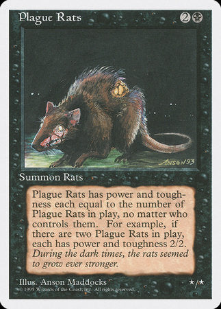 Plague Rats [Fourth Edition] | Dumpster Cat Games