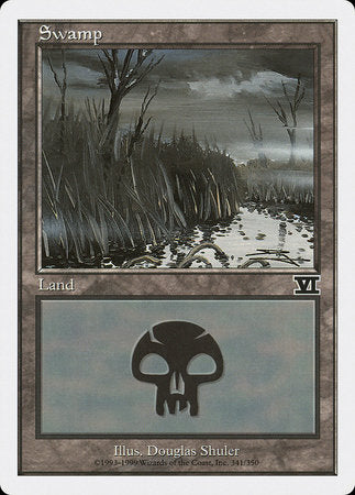 Swamp (341) [Classic Sixth Edition] | Dumpster Cat Games