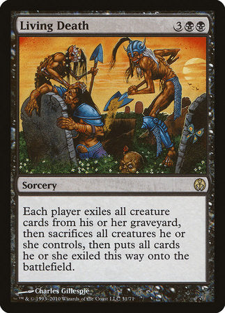 Living Death [Duel Decks: Phyrexia vs. the Coalition] | Dumpster Cat Games