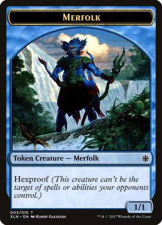 Merfolk (003) Token [Ixalan Tokens] | Dumpster Cat Games