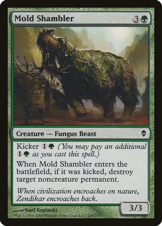 Mold Shambler [Zendikar] | Dumpster Cat Games