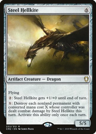 Steel Hellkite [Commander Anthology Volume II] | Dumpster Cat Games