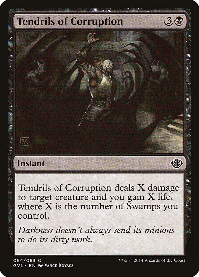 Tendrils of Corruption (Garruk vs. Liliana) [Duel Decks Anthology] | Dumpster Cat Games