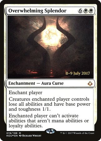 Overwhelming Splendor [Hour of Devastation Promos] | Dumpster Cat Games