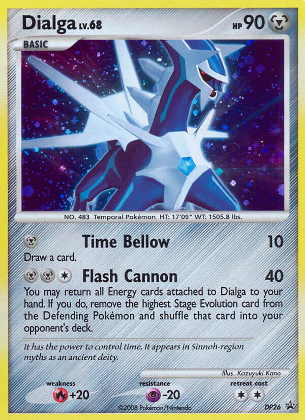 Dialga (DP26) [Diamond & Pearl: Black Star Promos] | Dumpster Cat Games