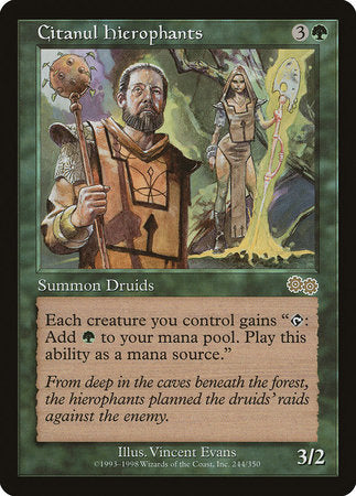 Citanul Hierophants [Urza's Saga] | Dumpster Cat Games
