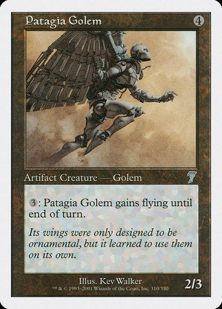 Patagia Golem [Seventh Edition] | Dumpster Cat Games