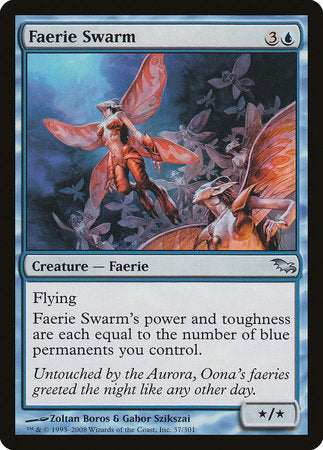 Faerie Swarm [Shadowmoor] | Dumpster Cat Games