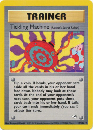 Tickling Machine (119/132) [Gym Heroes Unlimited] | Dumpster Cat Games