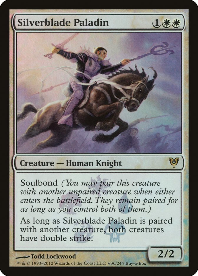 Silverblade Paladin (Buy-A-Box) [Avacyn Restored Promos] | Dumpster Cat Games