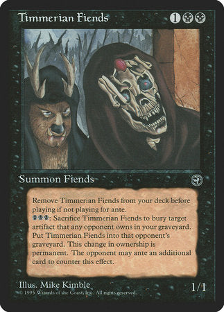 Timmerian Fiends [Homelands] | Dumpster Cat Games