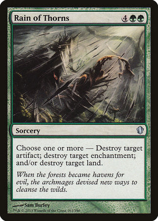 Rain of Thorns [Commander 2013] | Dumpster Cat Games