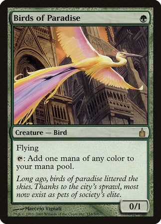 Birds of Paradise [Ravnica: City of Guilds] | Dumpster Cat Games