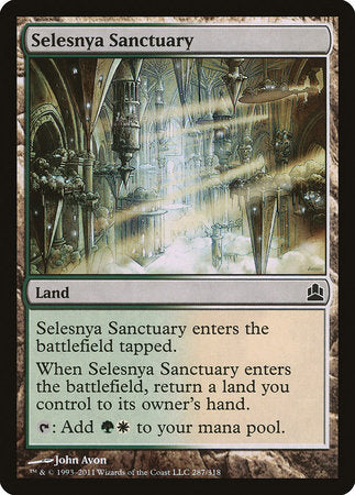 Selesnya Sanctuary [Commander 2011] | Dumpster Cat Games