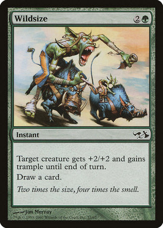 Wildsize [Duel Decks: Elves vs. Goblins] | Dumpster Cat Games