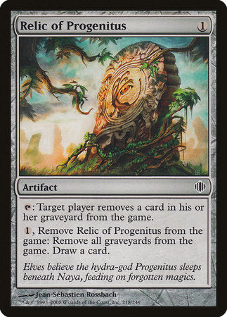 Relic of Progenitus [Shards of Alara] | Dumpster Cat Games