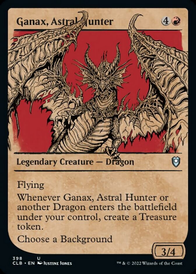 Ganax, Astral Hunter (Showcase) [Commander Legends: Battle for Baldur's Gate] | Dumpster Cat Games