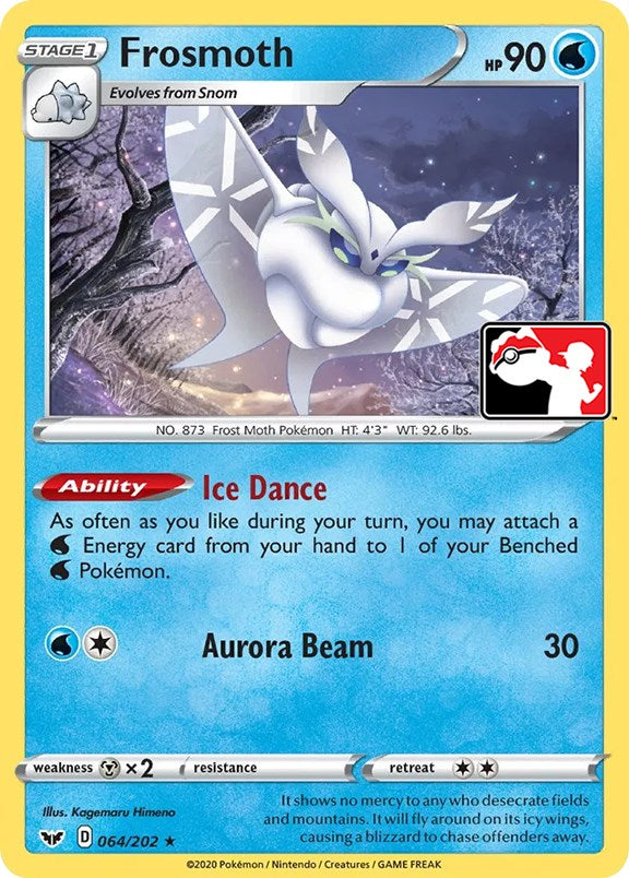 Frosmoth (064/202) [Prize Pack Series One] | Dumpster Cat Games