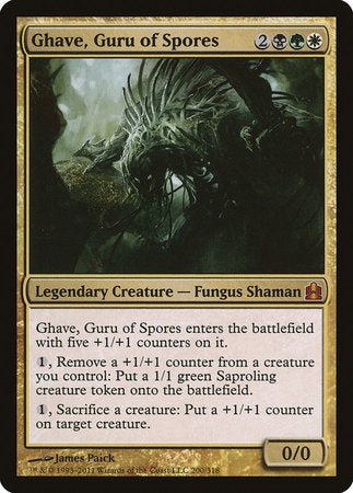 Ghave, Guru of Spores [Commander 2011] | Dumpster Cat Games