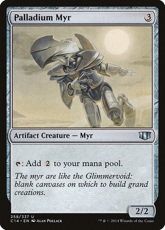 Palladium Myr [Commander 2014] | Dumpster Cat Games