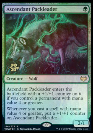Ascendant Packleader [Innistrad: Crimson Vow Prerelease Promos] | Dumpster Cat Games