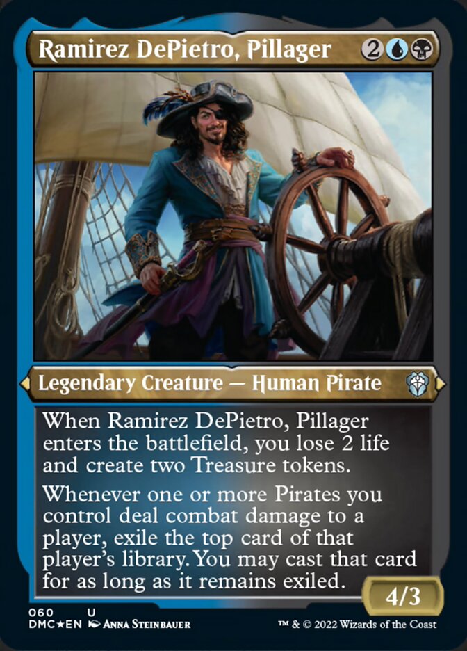Ramirez DePietro, Pillager (Foil Etched) [Dominaria United Commander] | Dumpster Cat Games