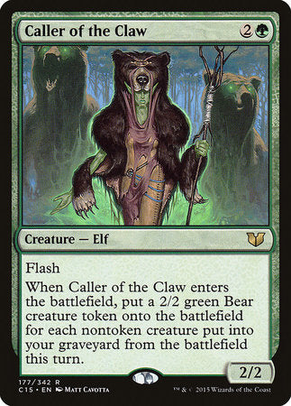 Caller of the Claw [Commander 2015] | Dumpster Cat Games