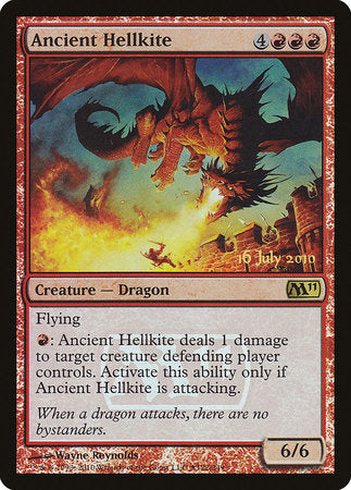 Ancient Hellkite [Magic 2011 Promos] | Dumpster Cat Games