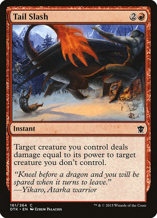 Tail Slash [Dragons of Tarkir] | Dumpster Cat Games