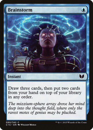 Brainstorm [Commander 2015] | Dumpster Cat Games