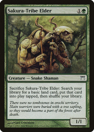 Sakura-Tribe Elder [Champions of Kamigawa] | Dumpster Cat Games