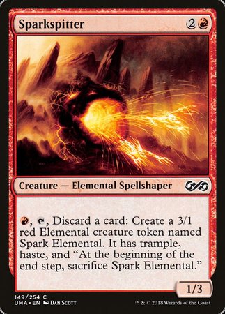 Sparkspitter [Ultimate Masters] | Dumpster Cat Games