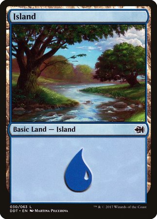 Island (30) [Duel Decks: Merfolk vs. Goblins] | Dumpster Cat Games