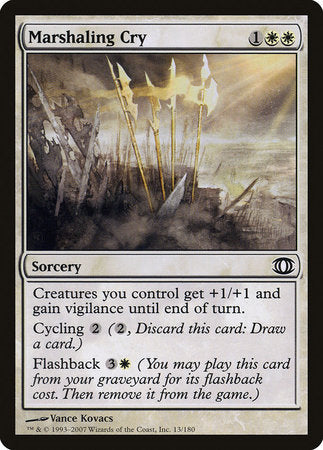 Marshaling Cry [Future Sight] | Dumpster Cat Games