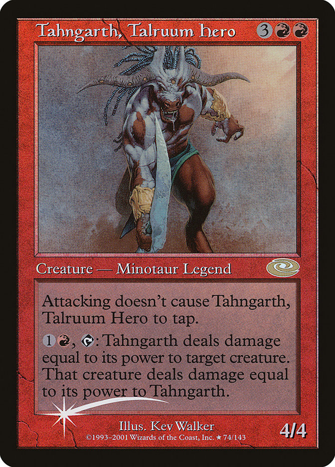 Tahngarth, Talruum Hero (Kev Walker) [Planeshift] | Dumpster Cat Games