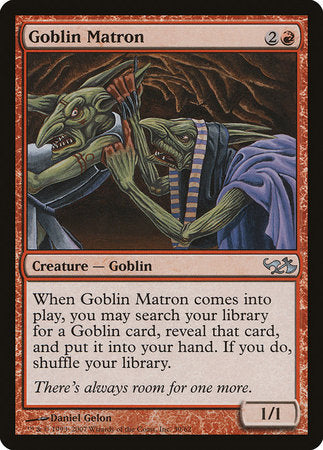 Goblin Matron [Duel Decks: Elves vs. Goblins] | Dumpster Cat Games