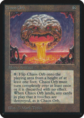 Chaos Orb [Limited Edition Alpha] | Dumpster Cat Games