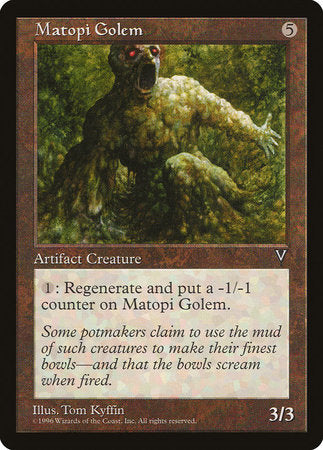 Matopi Golem [Visions] | Dumpster Cat Games