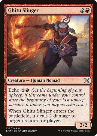 Ghitu Slinger [Eternal Masters] | Dumpster Cat Games